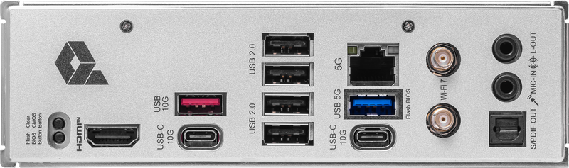 MSI PRO B850-P WiFi hovedkort med RGB-belysning