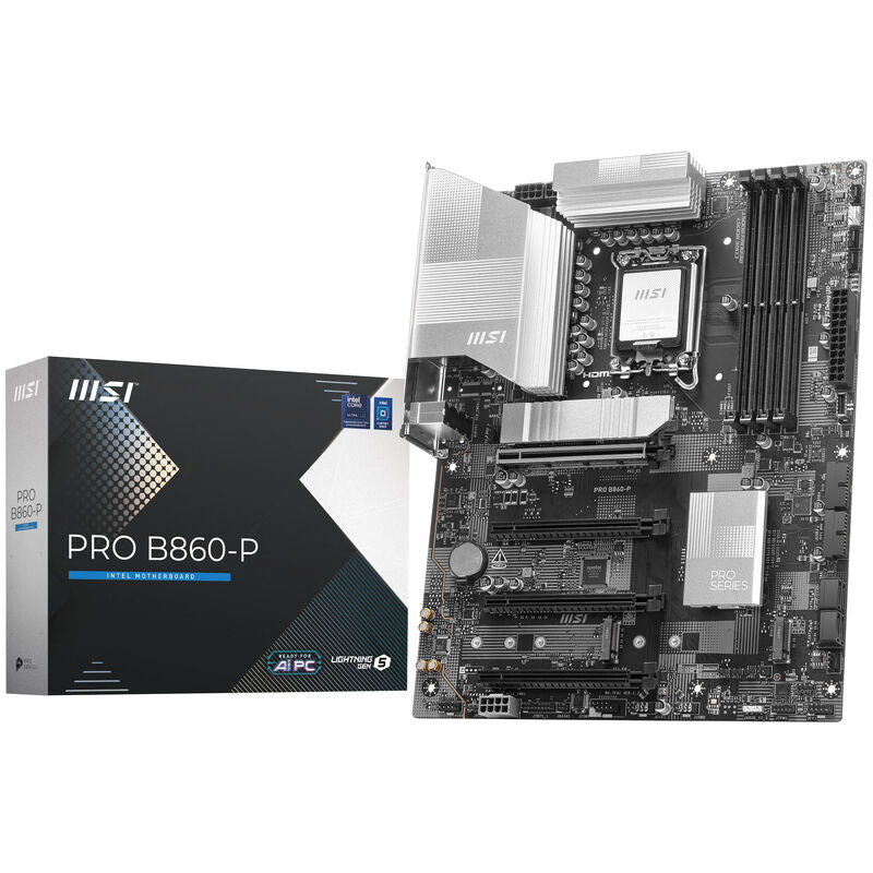 MSI PRO B860-P hovedkort forfra