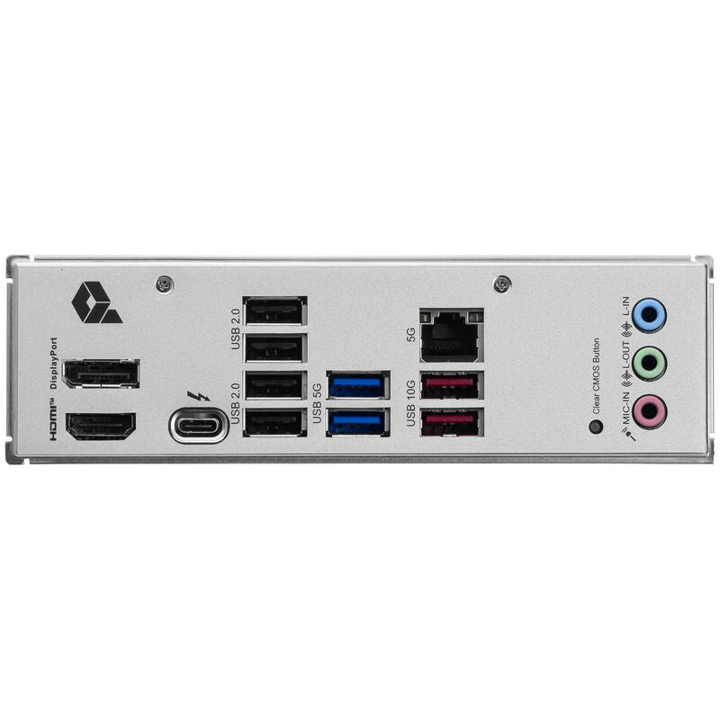 Nærbilde av MSI PRO B860-P hovedkortets RAM-plasser