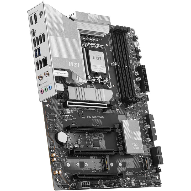MSI PRO B860-P WiFi hovedkort bakside