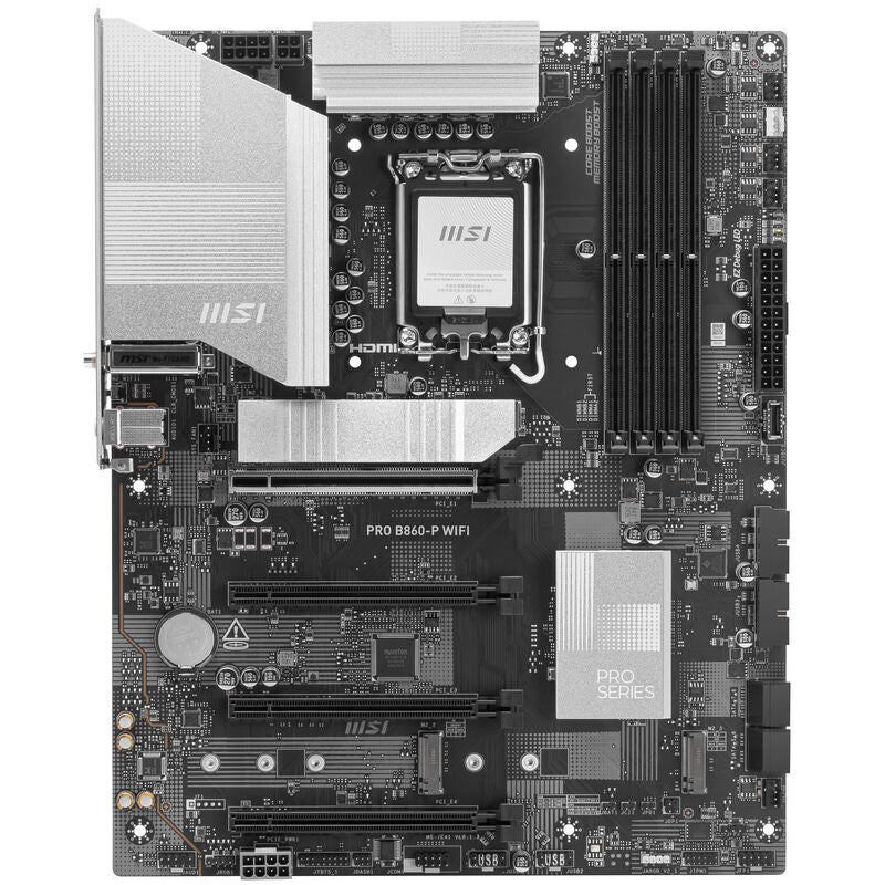 Detalj av MSI PRO B860-P WiFi hovedkort