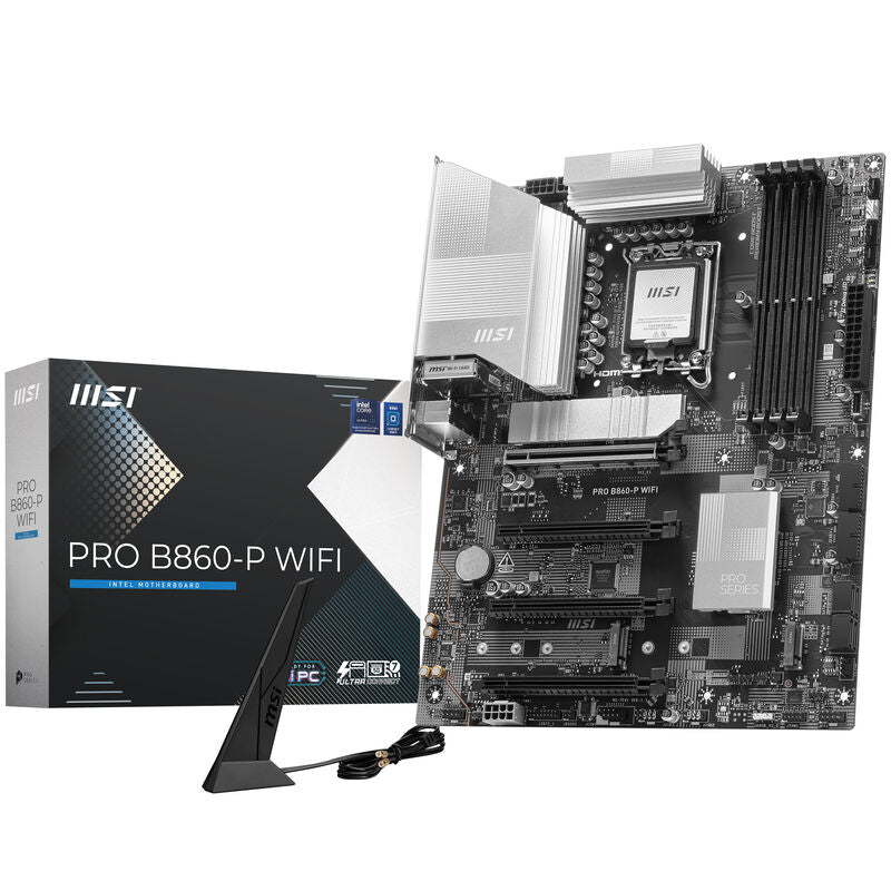MSI PRO B860-P WiFi hovedkort forfra