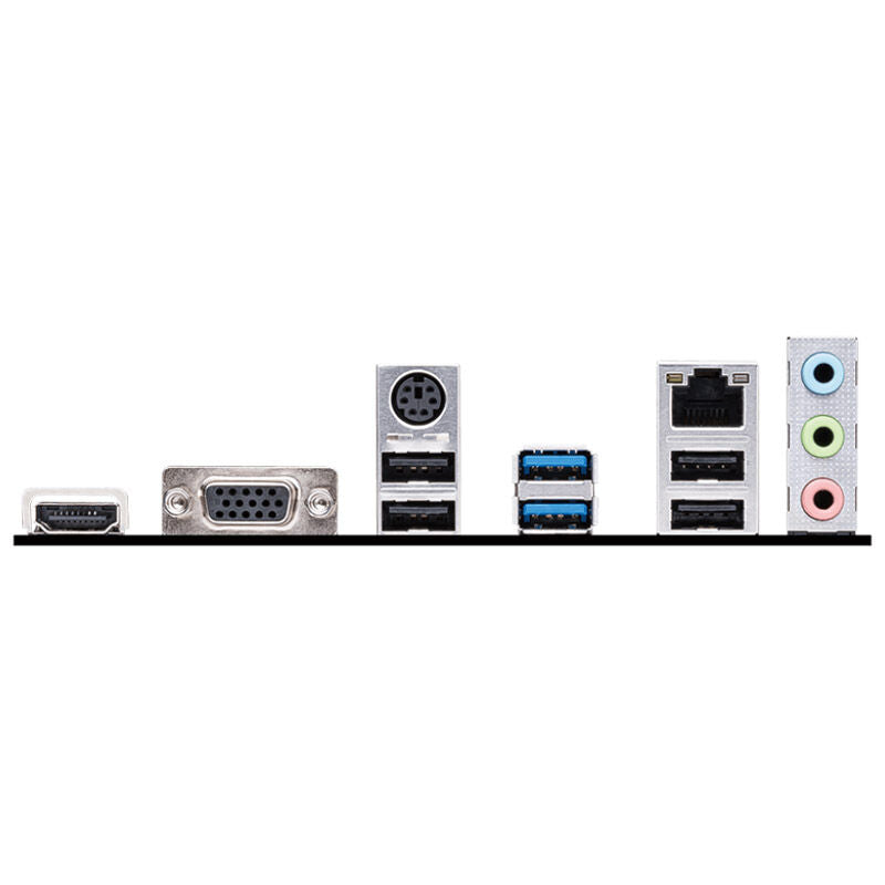 MSI Pro H610M-E hovedkort montert i PC-kabinett