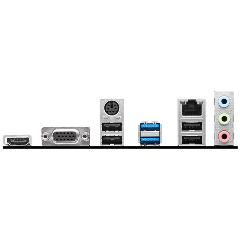 MSI Pro H610M-E hovedkort montert i kabinett