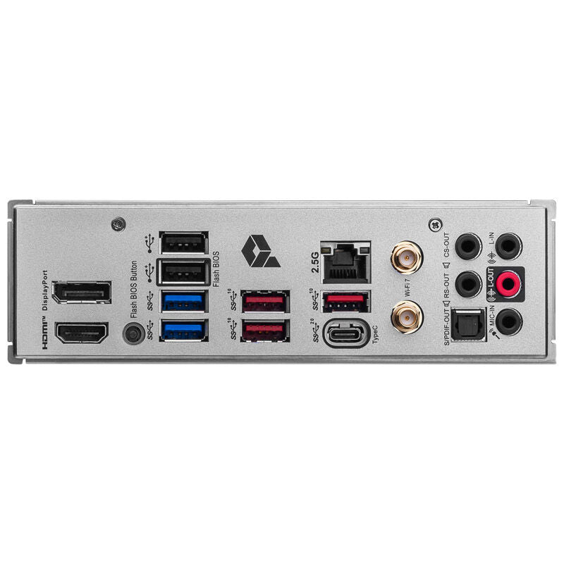 Nærbilde av MSI Pro Z790-A Max WiFi hovedkort PCIe-spor