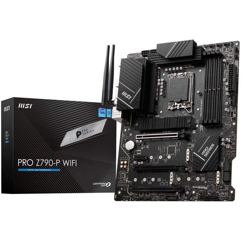 MSI Pro Z790-P WiFi hovedkort forfra