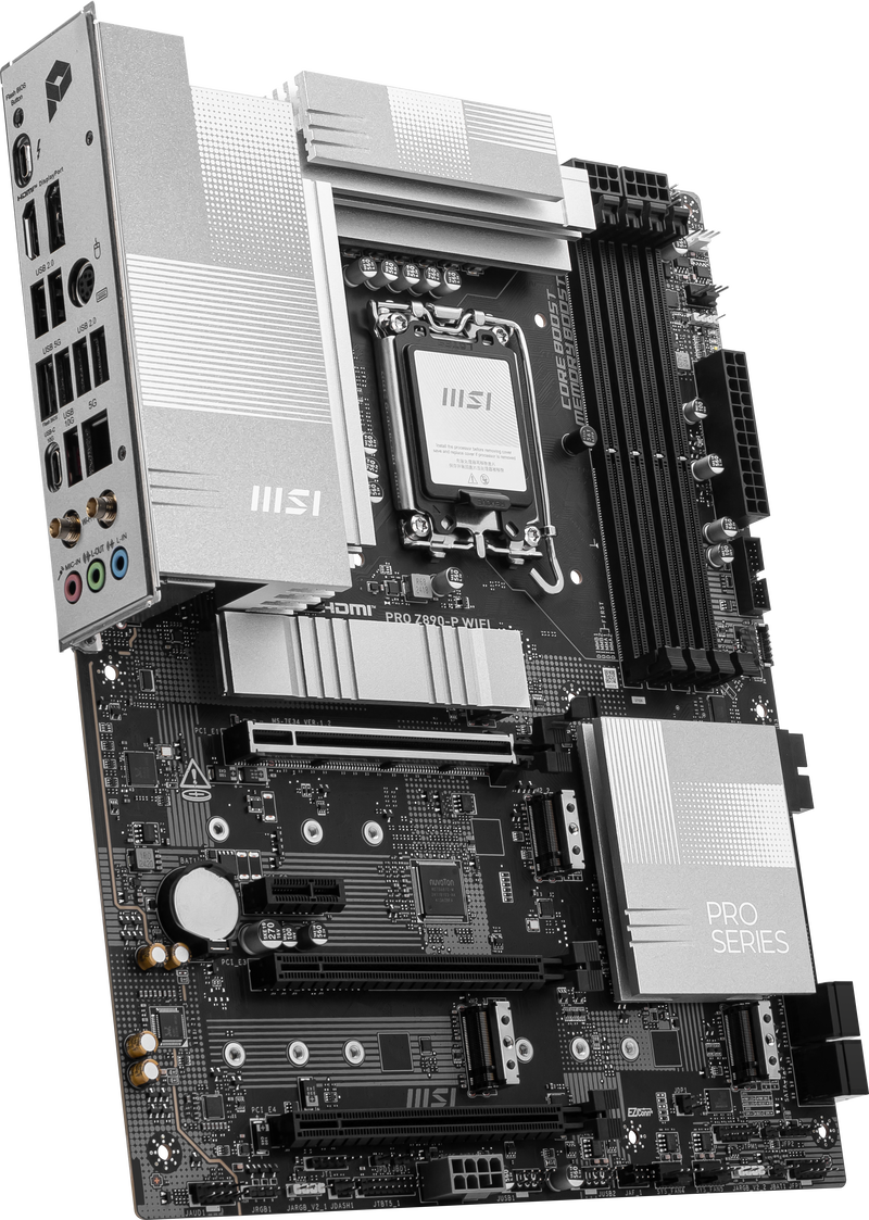 MSI PRO Z890-P WIFI hovedkort bakside