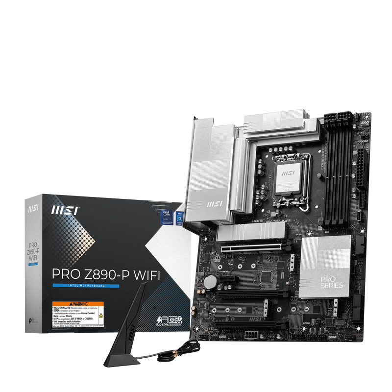 MSI PRO Z890-P WIFI hovedkort forfra