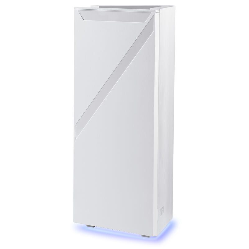 Nærbilde av MSI Roamii BE Pro Wi-Fi 7 mesh-system RGB-belysning