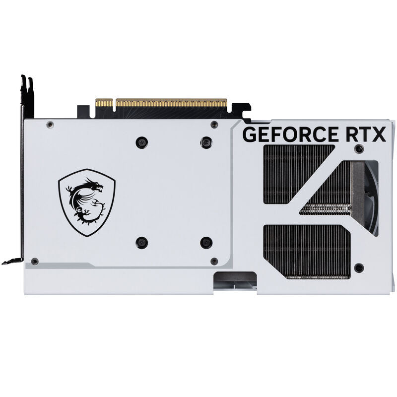 MSI RTX 5070 Ventus 2X OC White grafikkort installasjon i PC