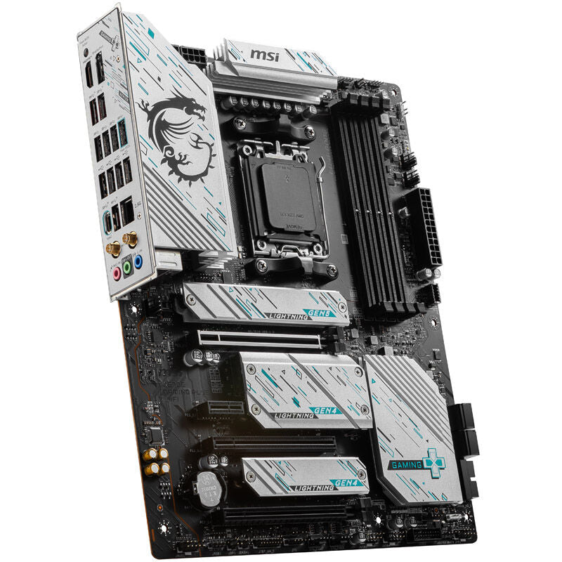 MSI X670E Gaming Plus WiFi hovedkort bakside