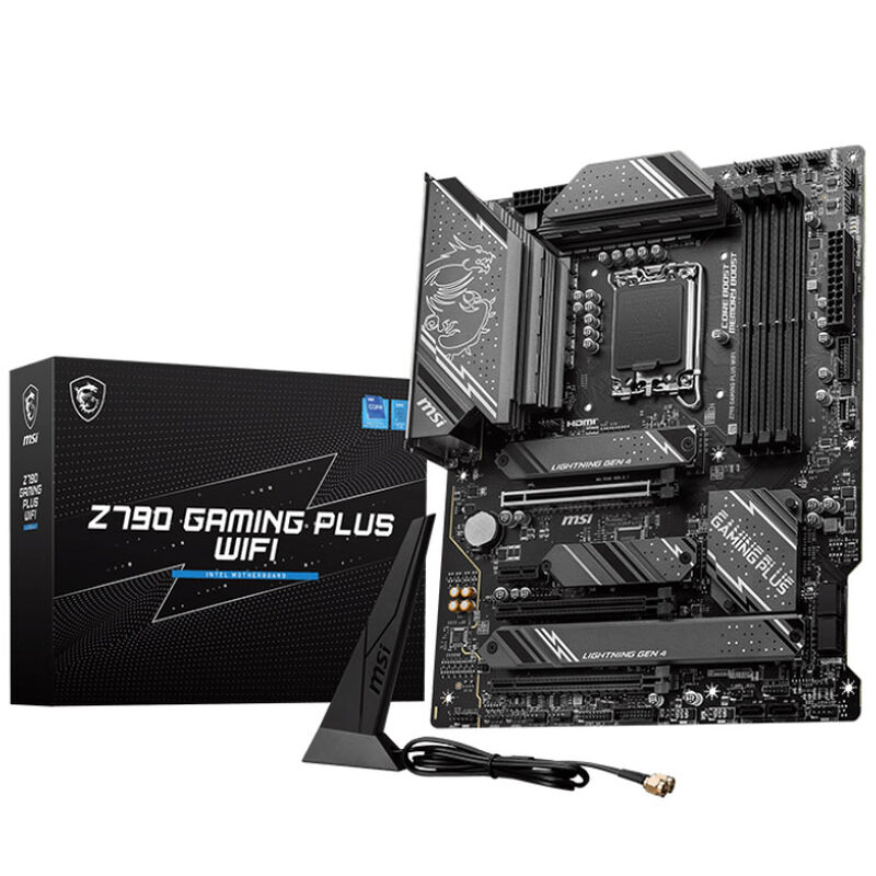 MSI Z790 Gaming Plus WiFi hovedkort forfra