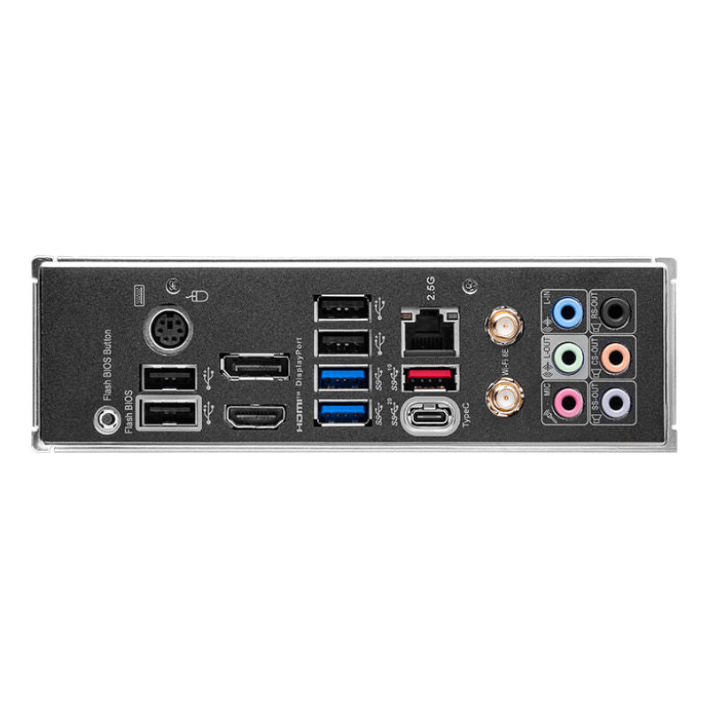 MSI Z790 Gaming Plus WiFi hovedkort montert i PC-kabinett
