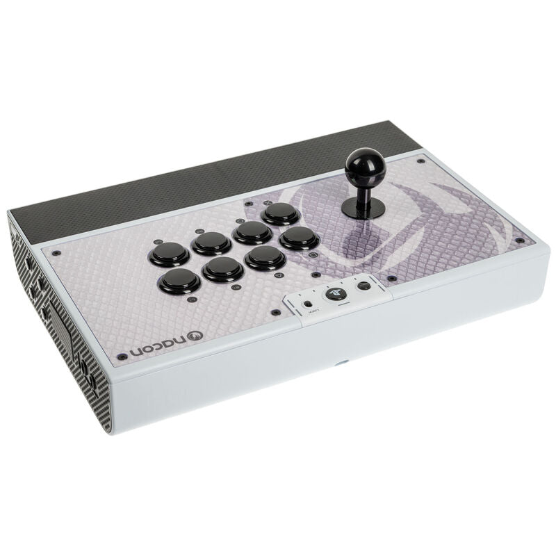 NACON Daija PS5 arcade stick SANWA USB hvit montert