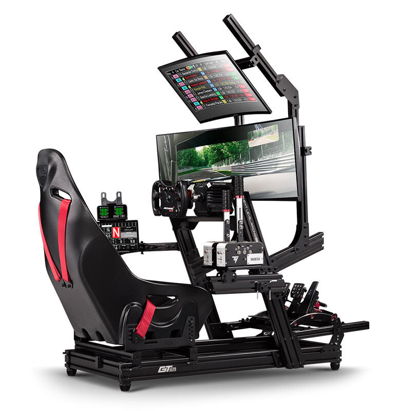 Detalj av festemekanisme på Next Level Racing Elite Tablet/Button Box Mount