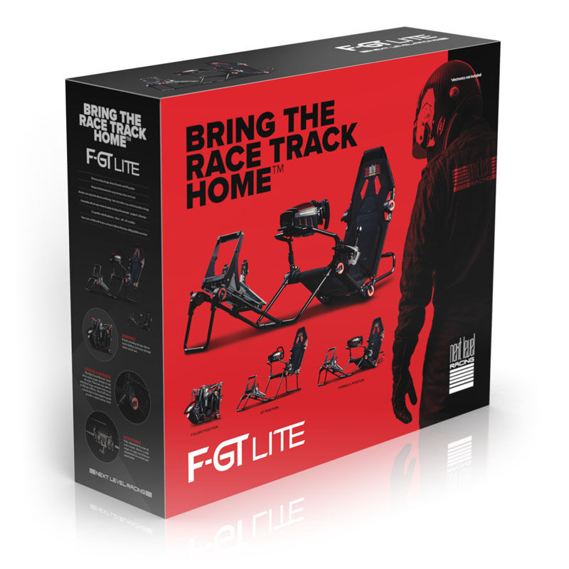 Next Level Racing F-GT LITE justerbar ratt- og pedalholder