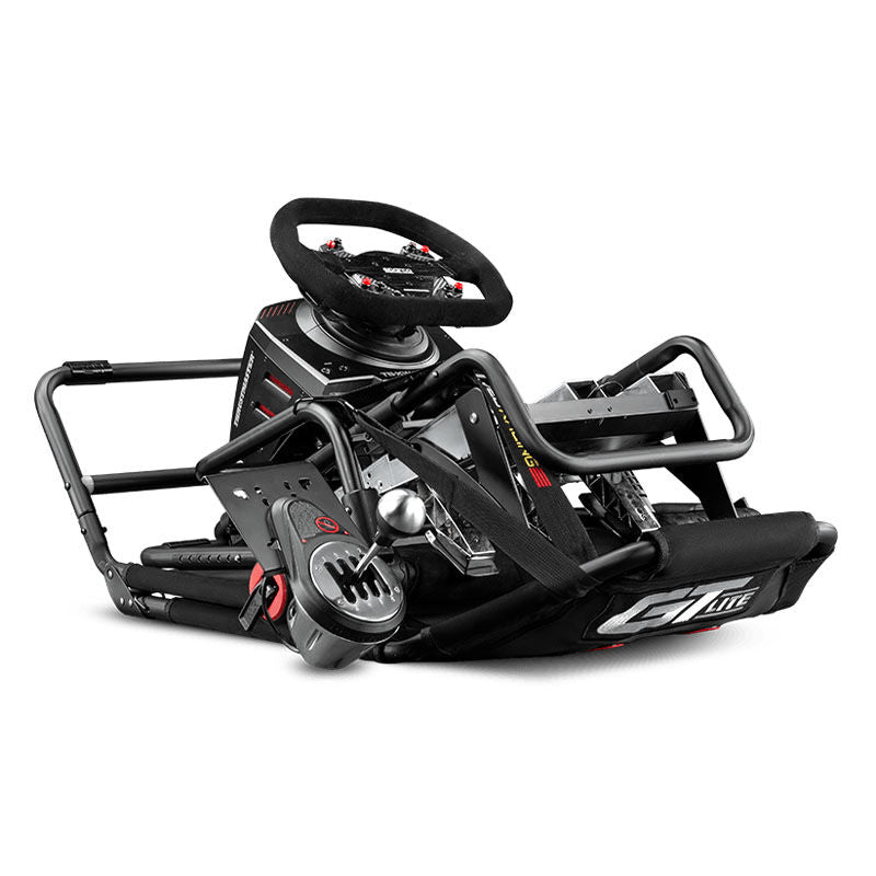 Next Level Racing GT LITE simulatorcockpit sammenleggbart svart sammenpakket for oppbevaring