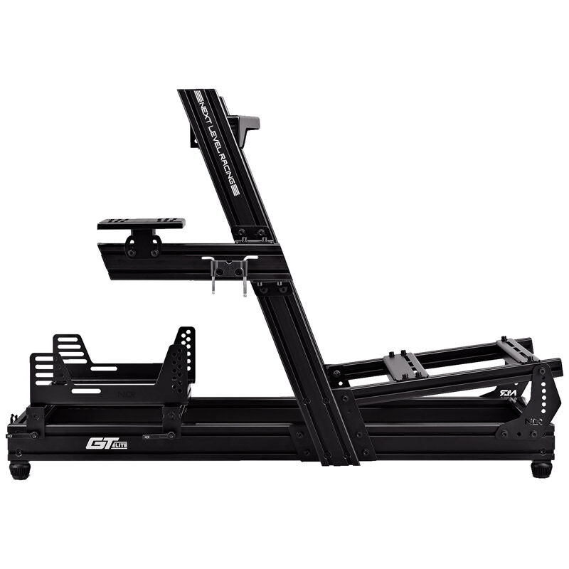 Next Level Racing GTElite Aluminium Simulator Cockpit Wheel Plate Edition bakside