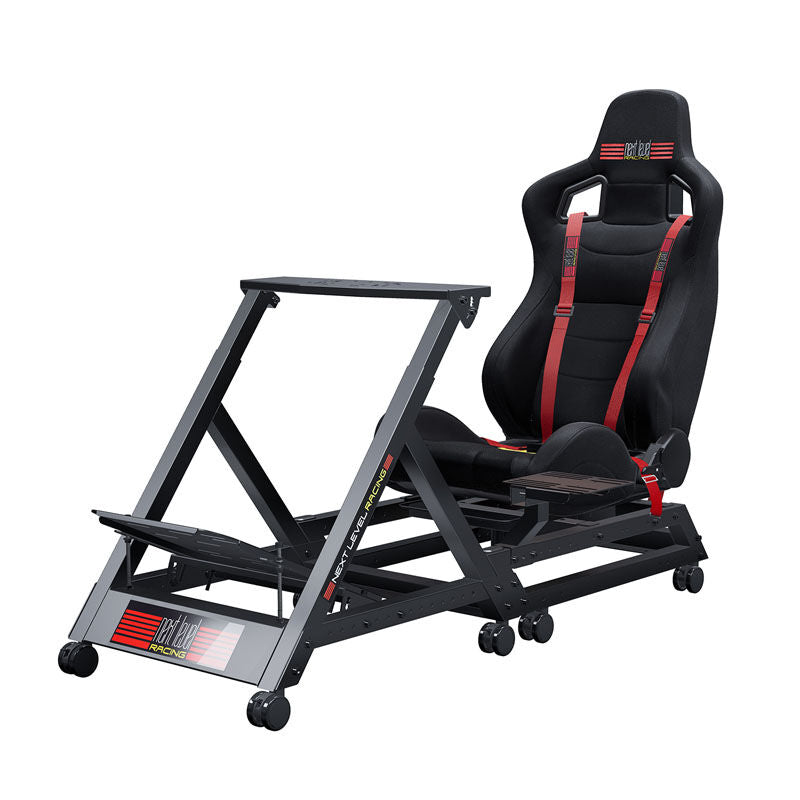 Next Level Racing GTtrack simulatorcockpit forfra
