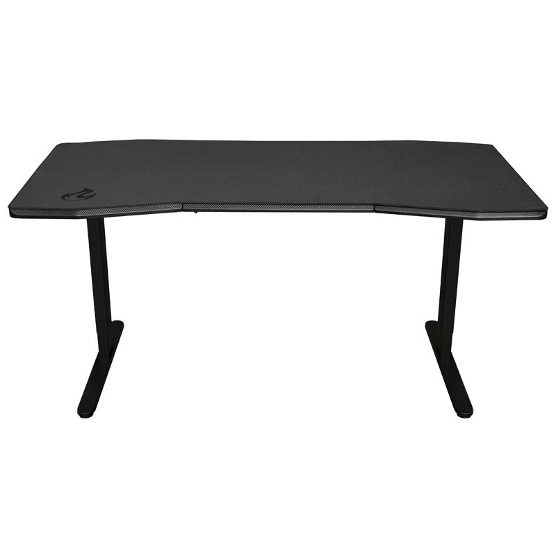 Nitro Concepts D16M gamingpult 1600x800 Carbon Black detalj av bordplate