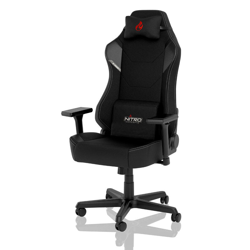 Nitro Concepts X1000 gamingstol Radiant White med justerbare armstøtter