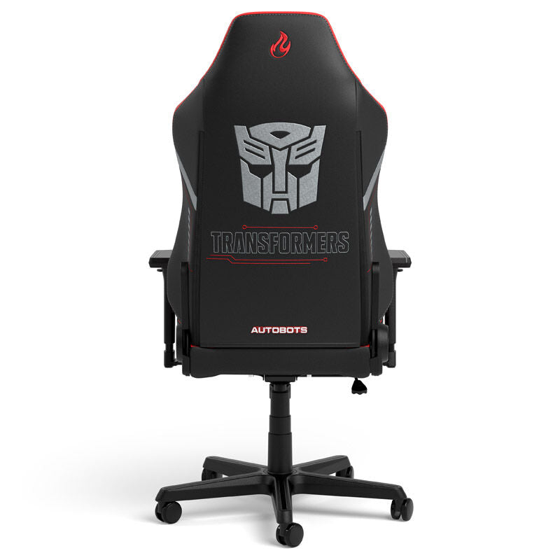 Sidervisning av Nitro Concepts X1000 gamingstol Transformers Autobots Edition