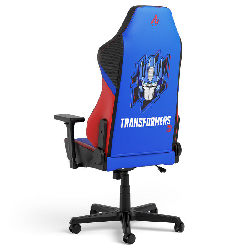 Nærbilde av Nitro Concepts X1000 gamingstol Transformers Optimus Prime Edition