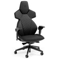 noblechairs DAWN gamingstol kunstlær svart forfra