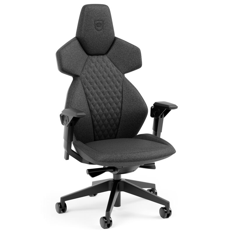 noblechairs DAWN TX gamingstol stoff granitt forfra
