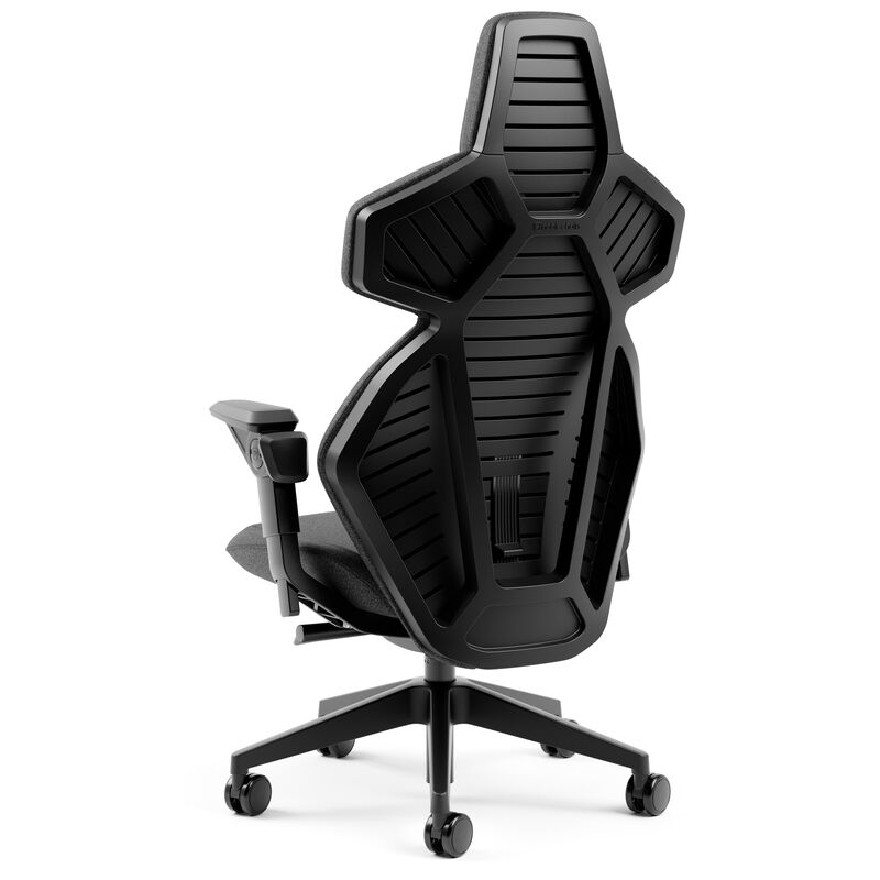 noblechairs DAWN TX gamingstol stoff granitt detalj av stoff