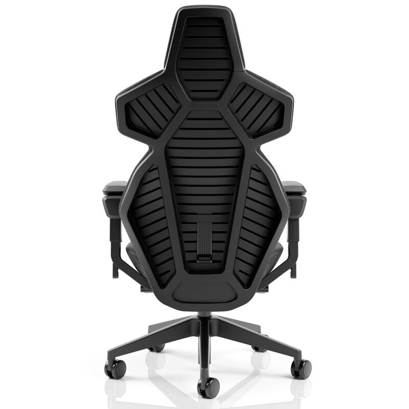 noblechairs DAWN TX gamingstol stoff granitt montert i spillrom