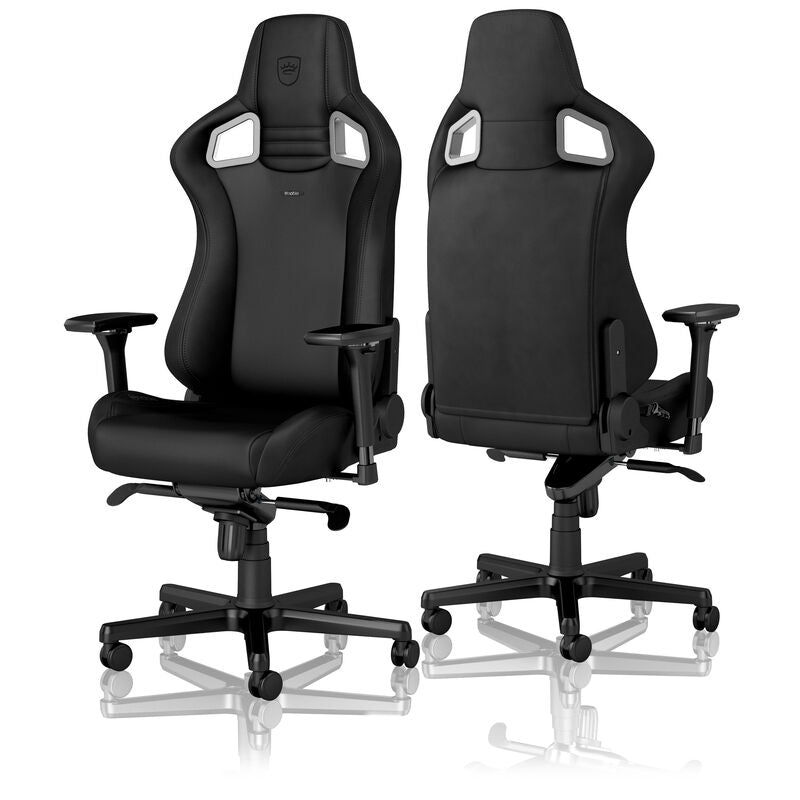 noblechairs EPIC Black Edition gamingstol bakside