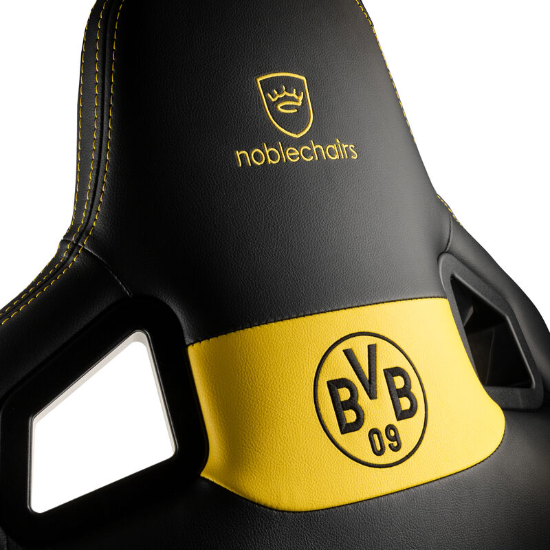 noblechairs EPIC gamingstol Borussia Dortmund Edition hjul og base