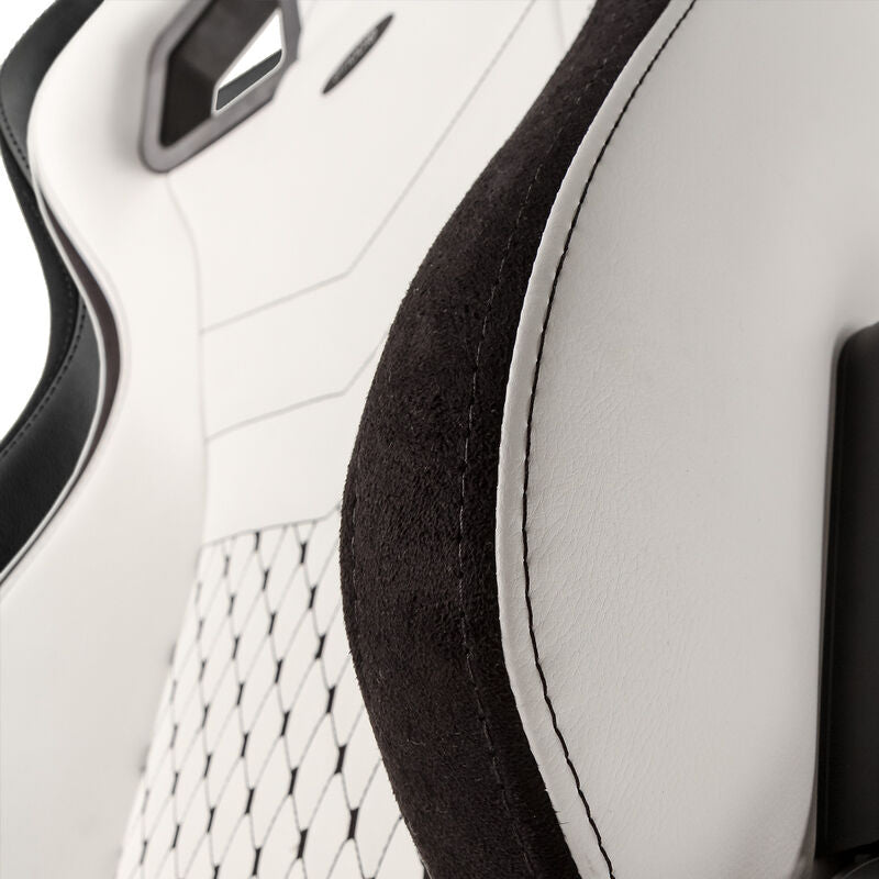noblechairs EPIC gamingstol hvit/svart med puter
