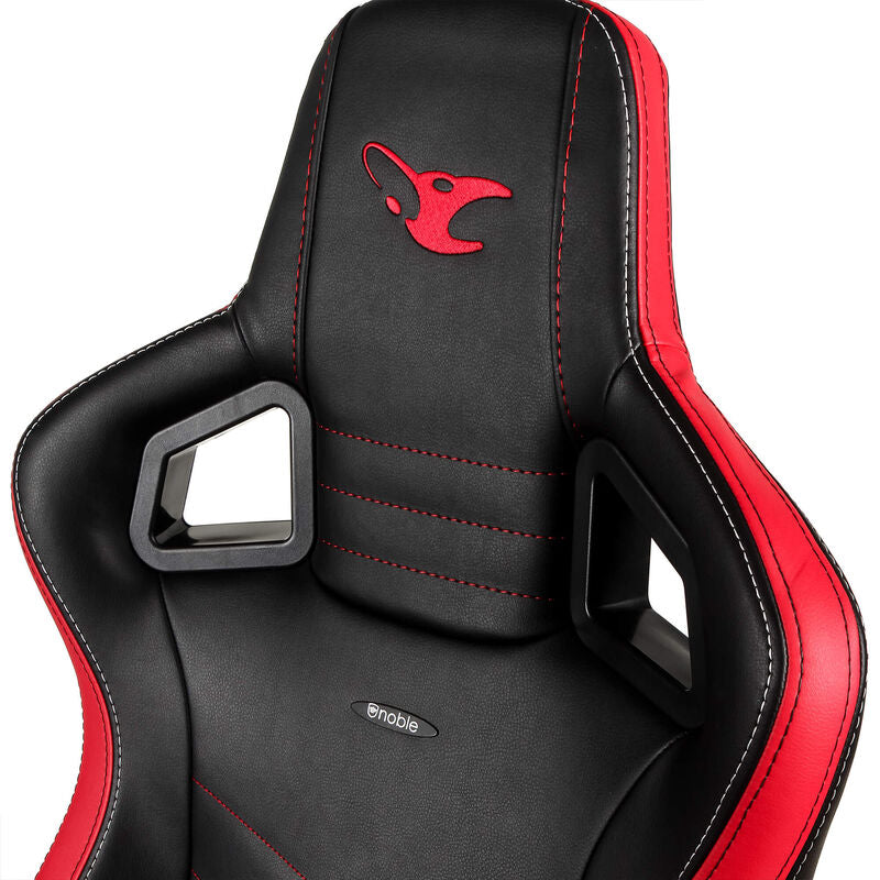 noblechairs EPIC gamingstol mousesports Edition nærbilde av armlene