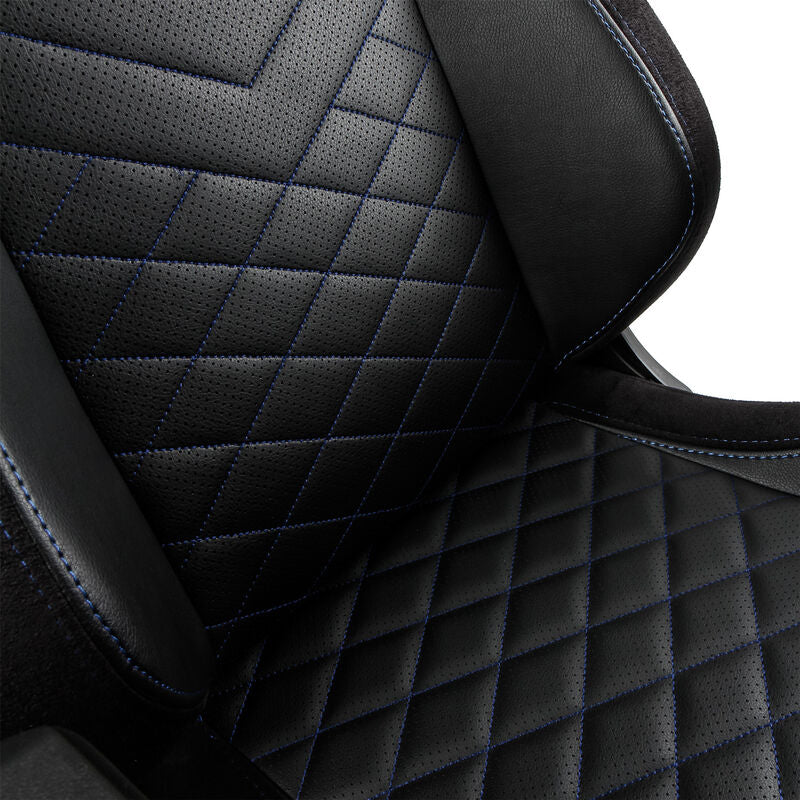 noblechairs EPIC gamingstol svart/blå justerbare armlener