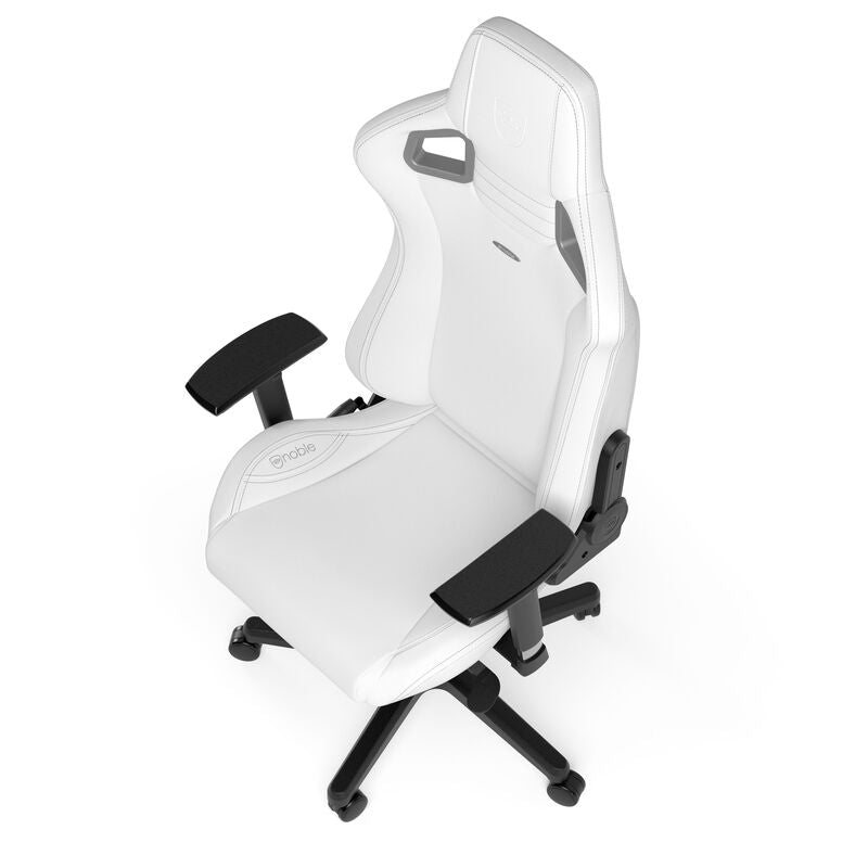 noblechairs EPIC gamingstol White Edition sideprofil