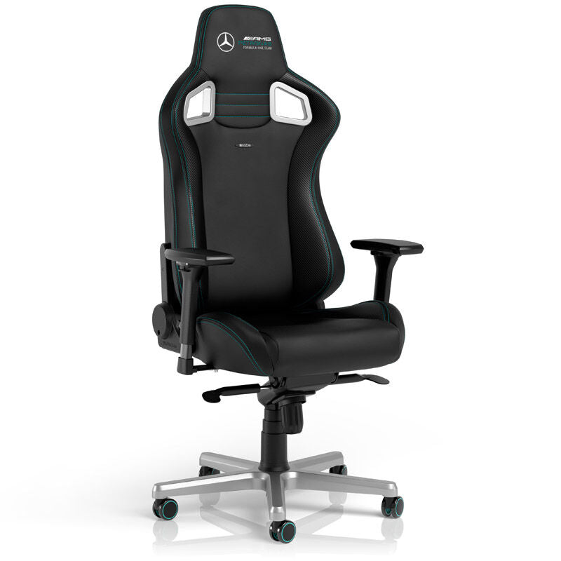 noblechairs EPIC gamingstol Mercedes-AMG Petronas F1 Edition forfra