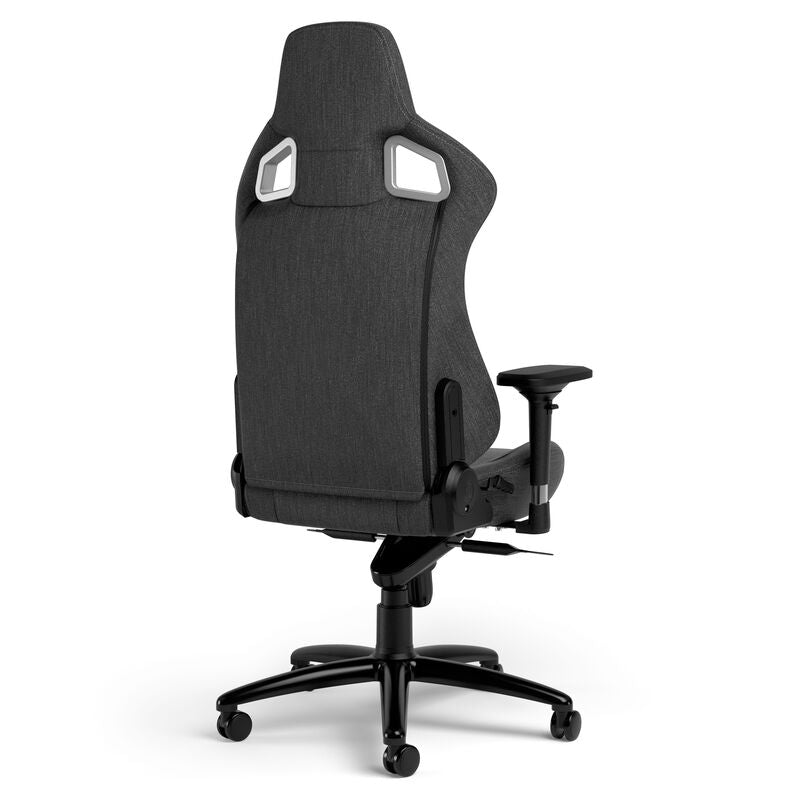 noblechairs EPIC TX gamingstol stoff antrasitt detalj av armlene