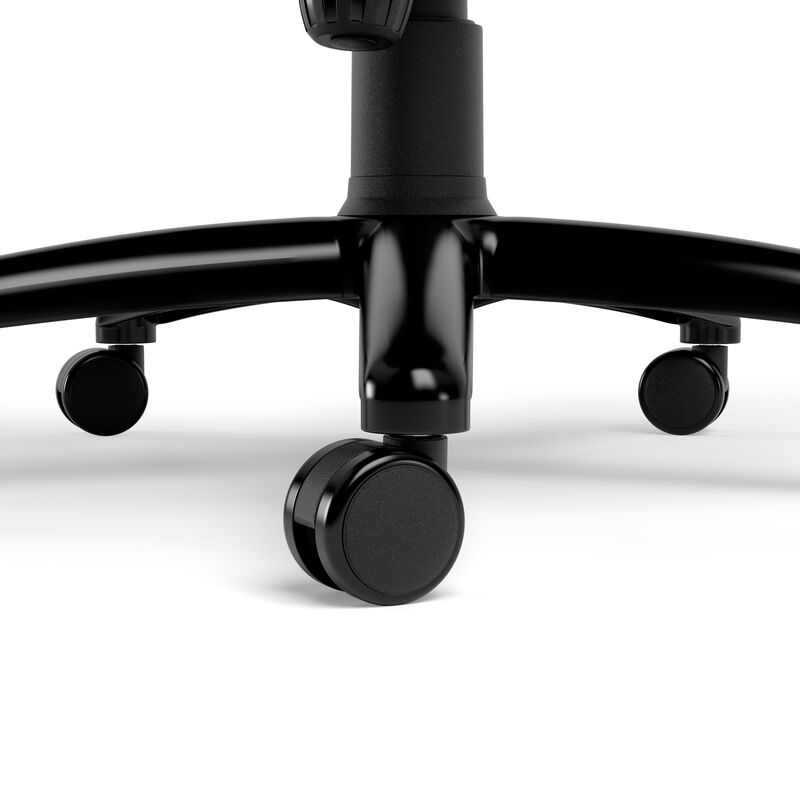 noblechairs EPIC TX gamingstol stoff antrasitt ryggstøtte detalj