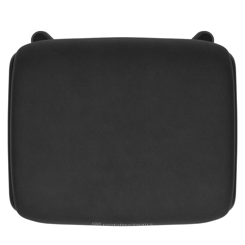 noblechairs Footrest 2 fotstøtte Black Edition vinklet oversikt