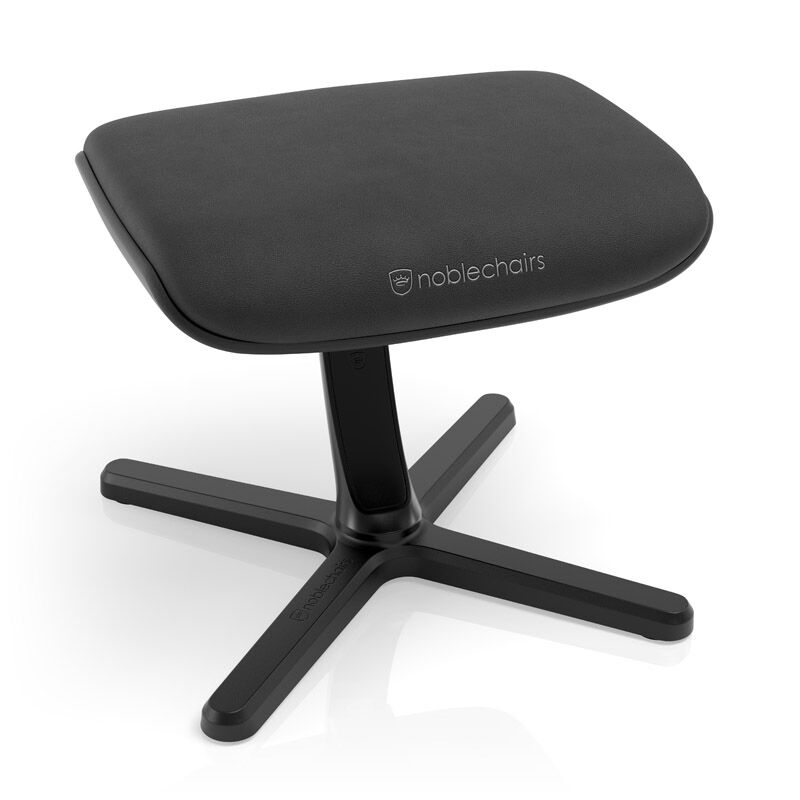 noblechairs Footrest 2 fotstøtte Black Edition forfra
