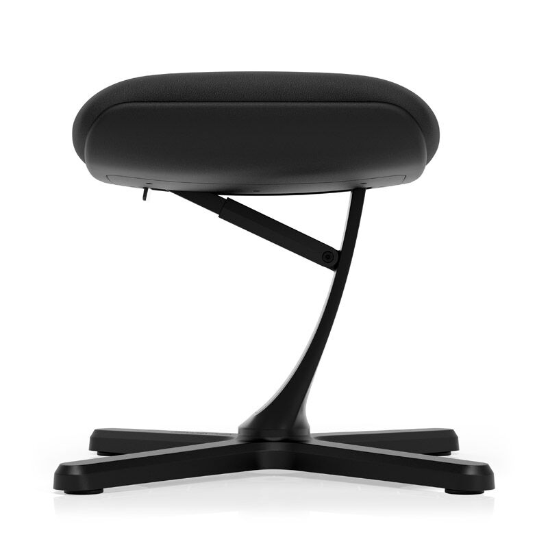 noblechairs Footrest 2 fotstøtte Black Edition sideprofil