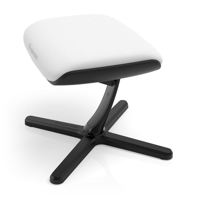 noblechairs Footrest 2 fotstøtte hvit bakside