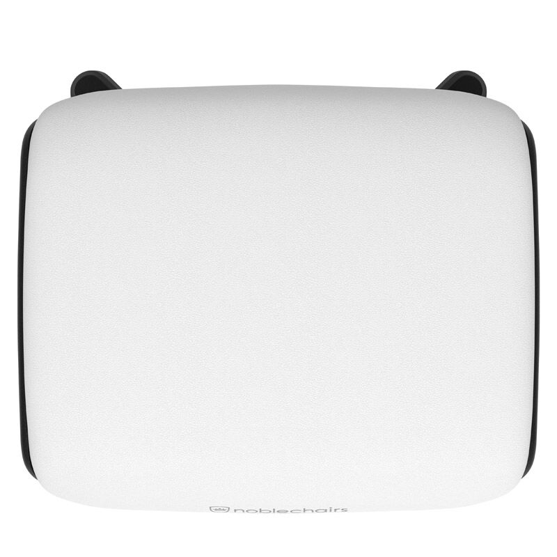 noblechairs Footrest 2 fotstøtte hvit PU-lær ergonomisk - noblechairs