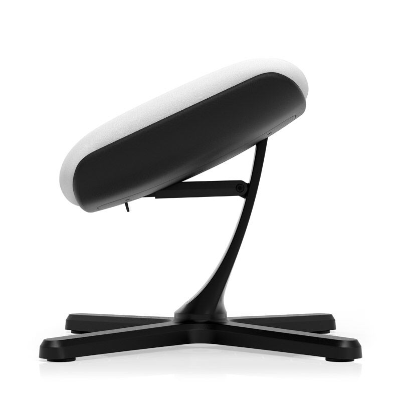noblechairs Footrest 2 fotstøtte hvit PU-lær ergonomisk - noblechairs