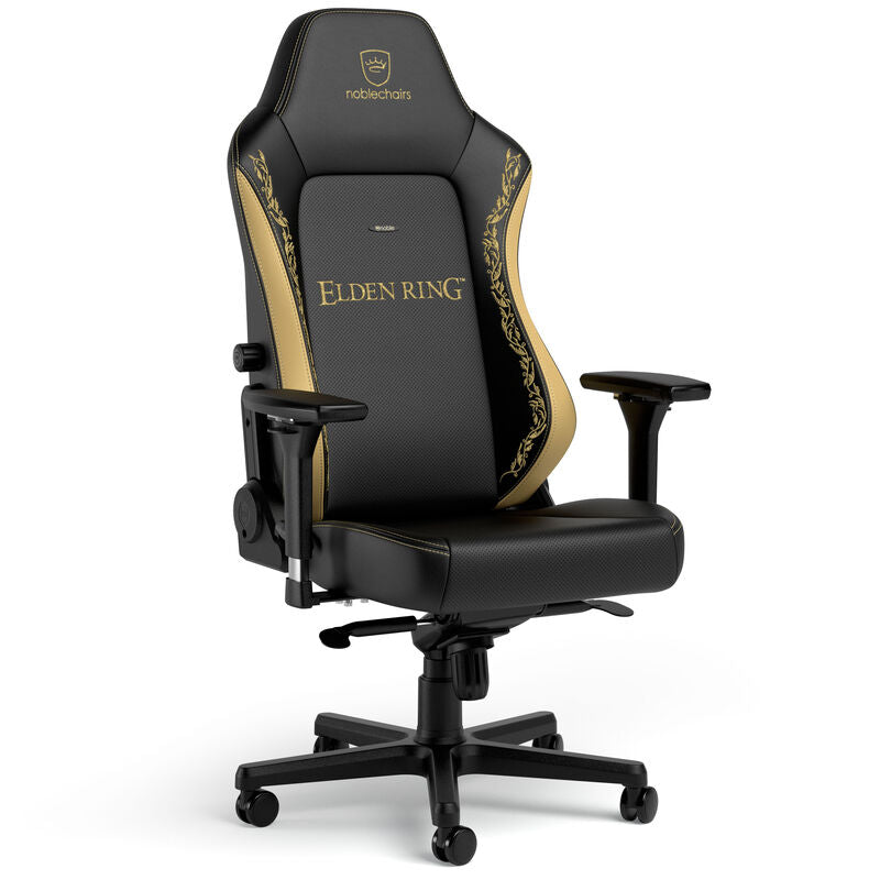 noblechairs HERO Elden Ring Edition gamingstol svart/gull forfra