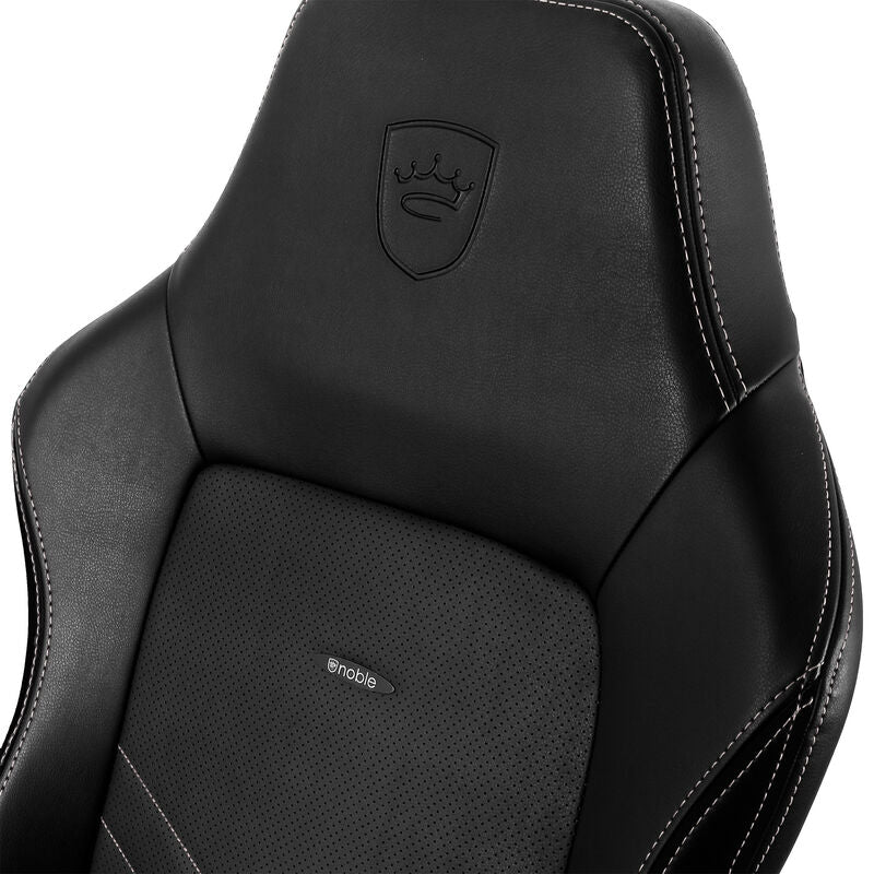 noblechairs HERO gamingstol nærbilde av hodestøtte