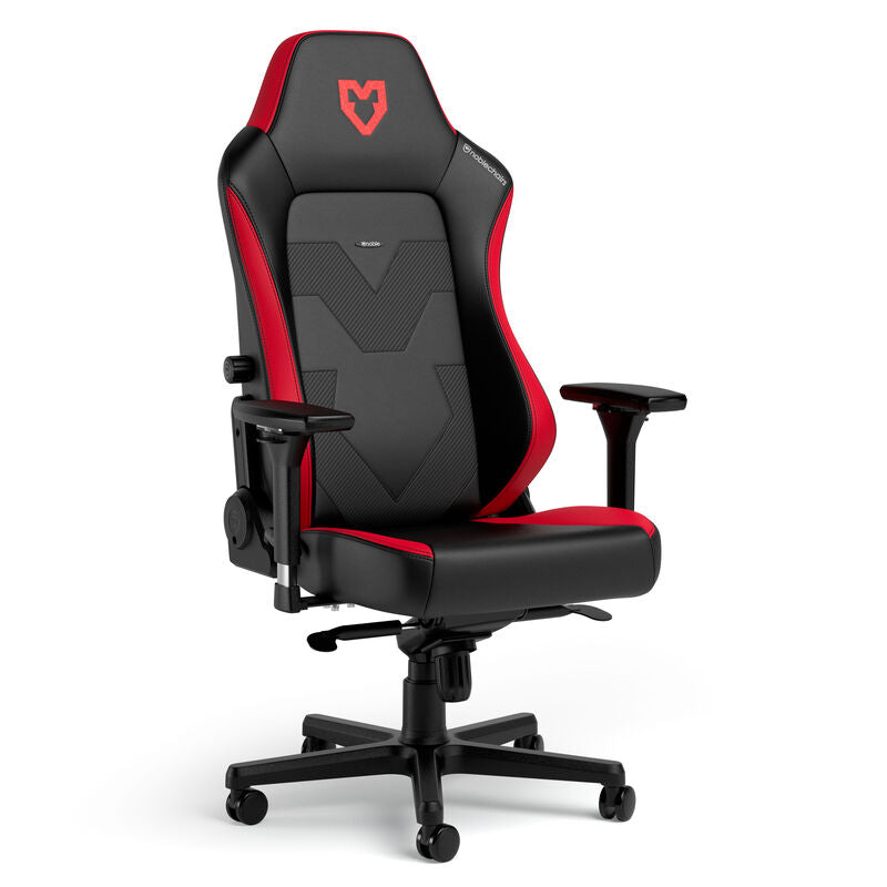 noblechairs HERO gamingstol MOUZ Edition svart/rød forfra