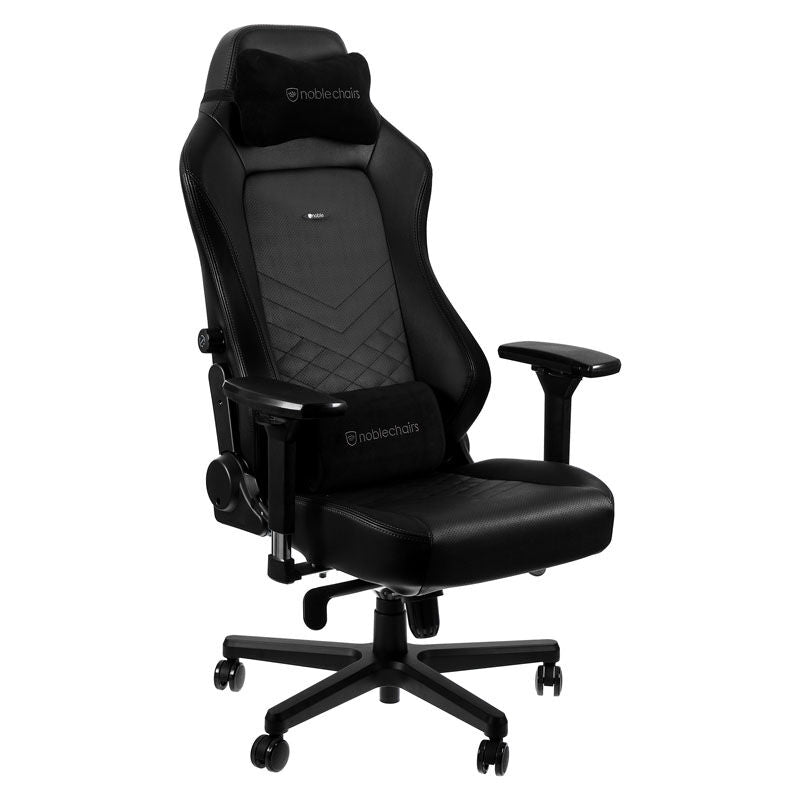 noblechairs HERO gamingstol svart med puter